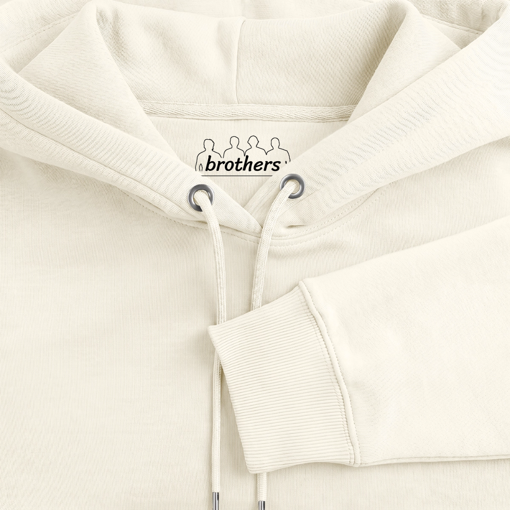 Tanzen ist meine Therapie - 100% Bio-Hoodie Unisex CRUISER - Naturweiß