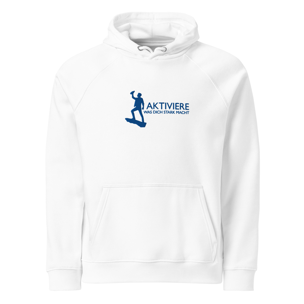 Aquion / Aktiviere - Unisex Bio-Raglan-Hoodie