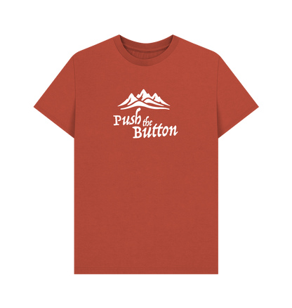 Rust Button 100% Bio T-Shirt