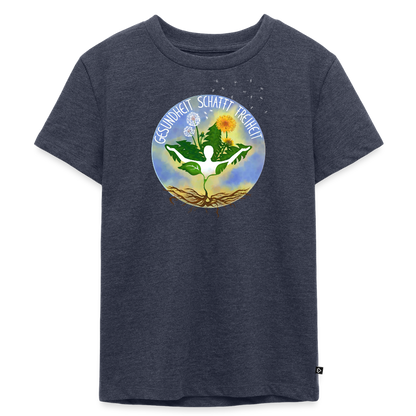 Gesundheit schafft Freiheit (Lebe es vor, ich mache es nach!) / Kinder Premium T-Shirt - Jeansblau 