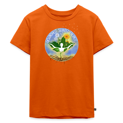 Gesundheit schafft Freiheit (Lebe es vor, ich mache es nach!) / Kinder Premium T-Shirt - Orange 
