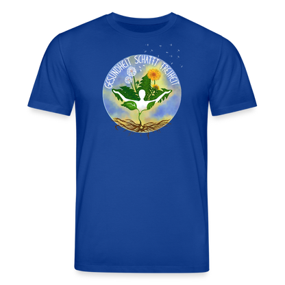 Gesundheit schafft Freiheit (FREI) / 100% Bio T-Shirt Herren - Dunkelblau