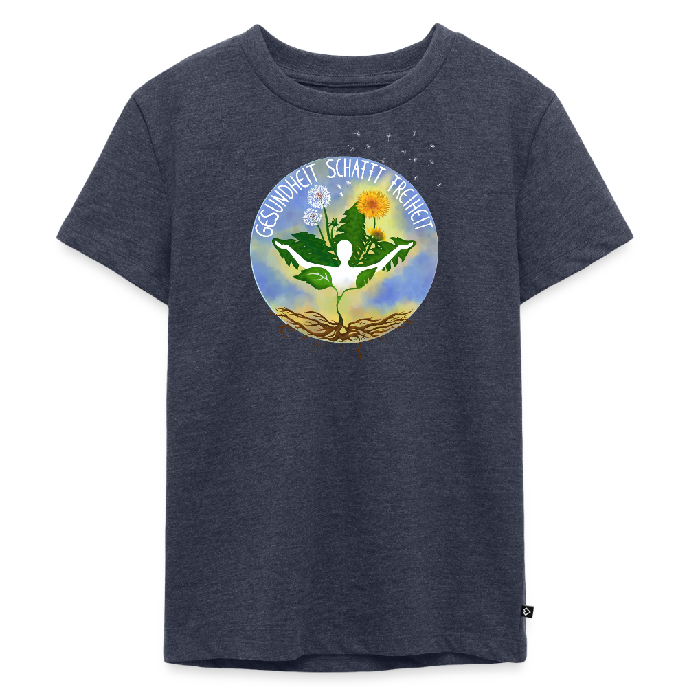 Gesundheit schafft Freiheit (Ich kenne nur Möglichkeiten) / Kinder Premium T-Shirt - Jeansblau 