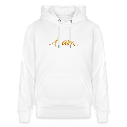 be the change /female - 100% Bio-Hoodie Unisex CRUISER - Weiß