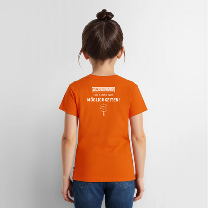 Gesundheit schafft Freiheit (Ich kenne nur Möglichkeiten) / Kinder Premium T-Shirt - Orange 