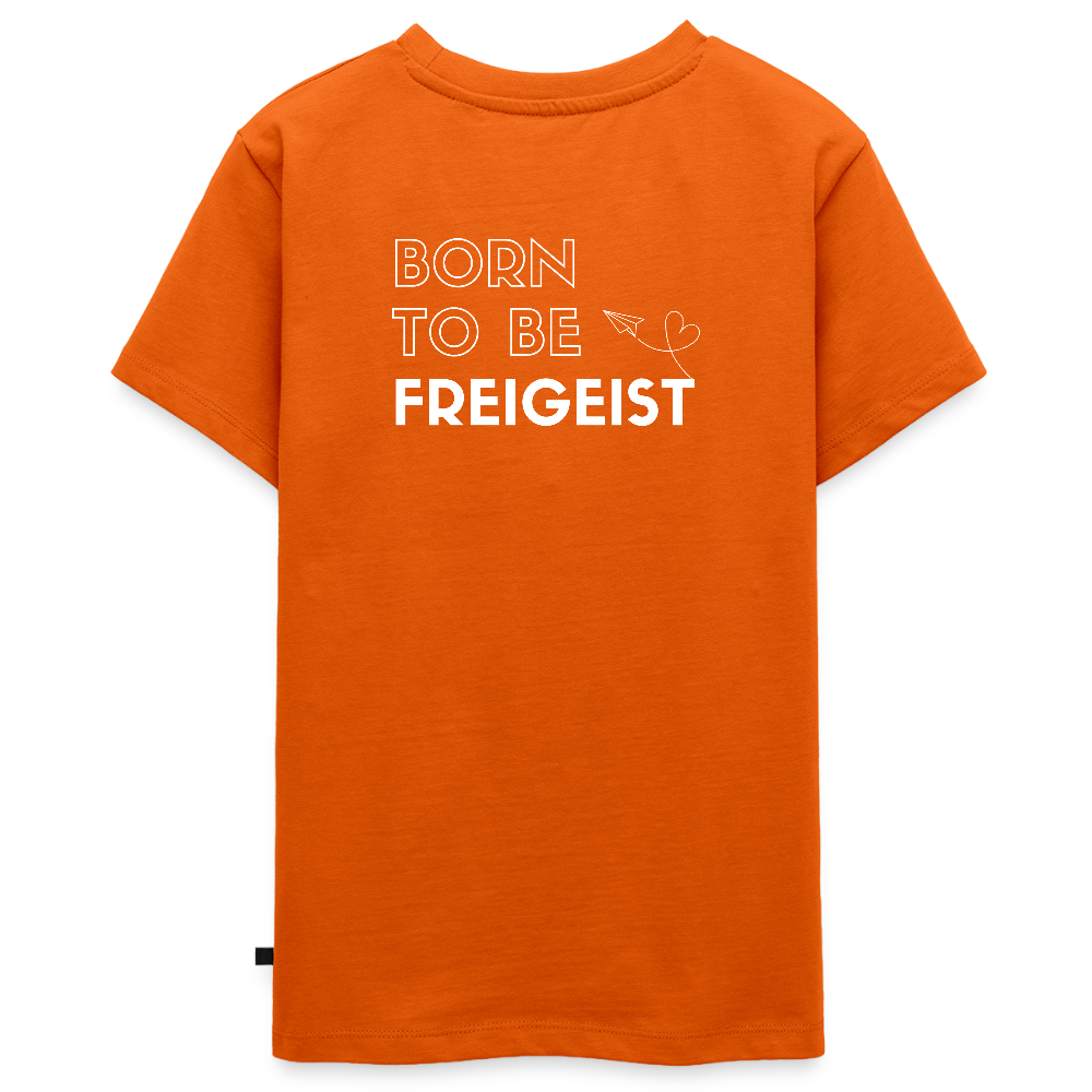 Gesundheit schafft Freiheit (Born to be Freigeist) / Teenager Premium T-Shirt - Orange 