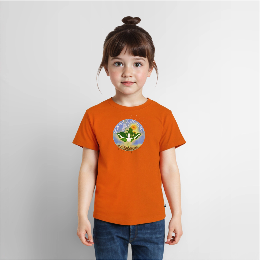 Gesundheit schafft Freiheit (Ich kenne nur Möglichkeiten) / Kinder Premium T-Shirt - Orange 
