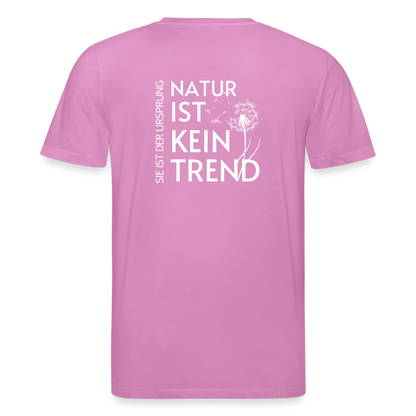 Gesundheit schafft Freiheit (Natur ist kein Trend) / 100% Bio T-Shirt Herren - Pink