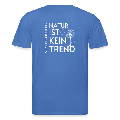Gesundheit schafft Freiheit (Natur ist kein Trend) / 100% Bio T-Shirt Herren - Achtsames Blau