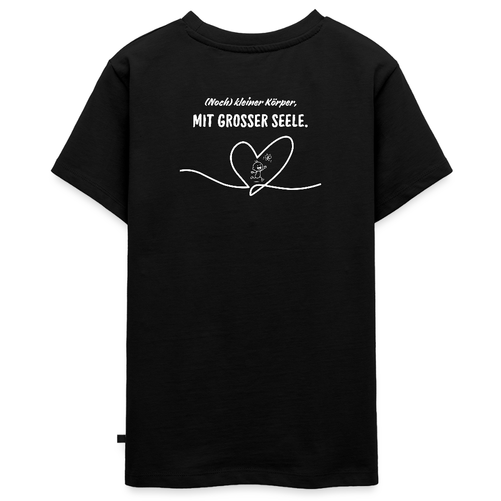 Gesundheit schafft Freiheit (Eins mit der Natur) / Teenager Premium T-Shirt - Schwarz