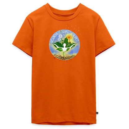 Gesundheit schafft Freiheit (Ich kenne nur Möglichkeiten) / Teenager Premium T-Shirt - Orange 