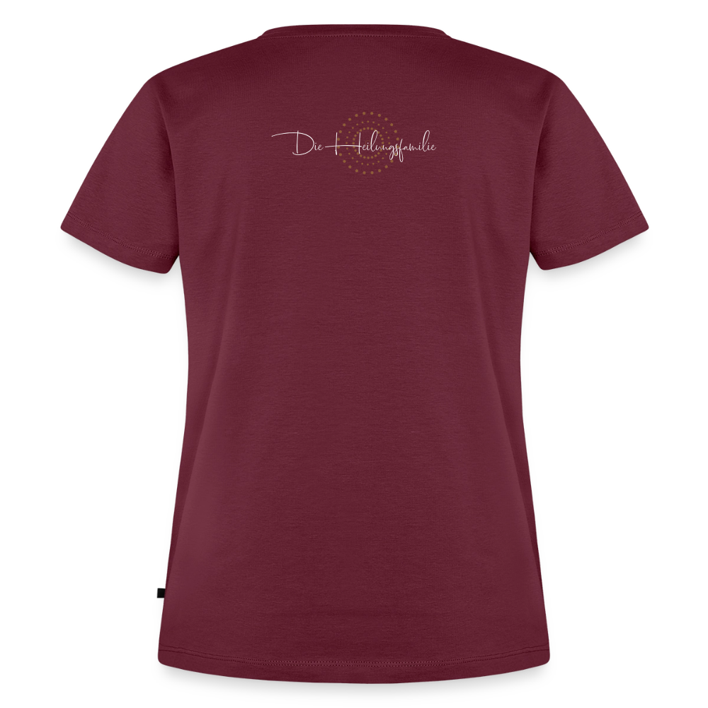 Nur 3 Trōpfen entfernt - Frauen Premium T-Shirt - Burgunderrot