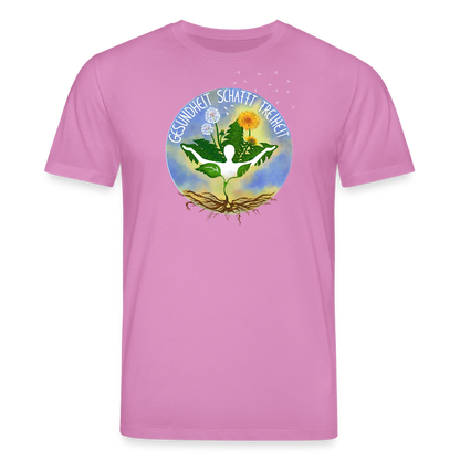 Gesundheit schafft Freiheit (Dein Weg) / 100% Bio T-Shirt Herren - Pink