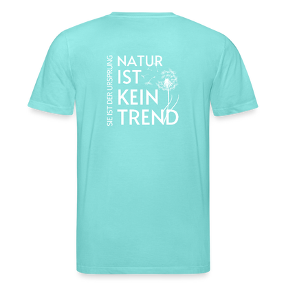 Gesundheit schafft Freiheit (Natur ist kein Trend) / 100% Bio T-Shirt Herren - Poolblau