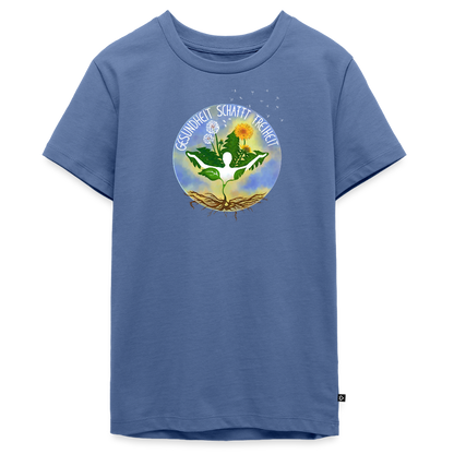 Gesundheit schafft Freiheit (Ich kann alles) / Teenager Premium T-Shirt - Taubenblau