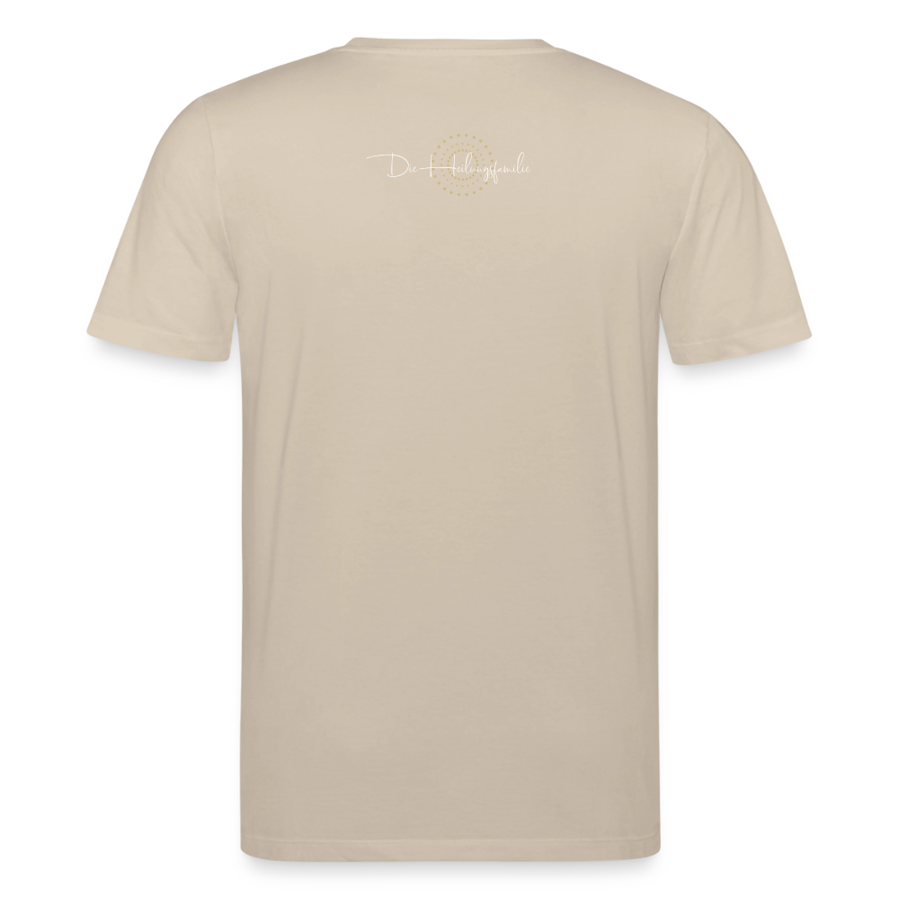 Nur 3 Trōpfen entfernt - Unisex Bio-T-Shirt - Beige