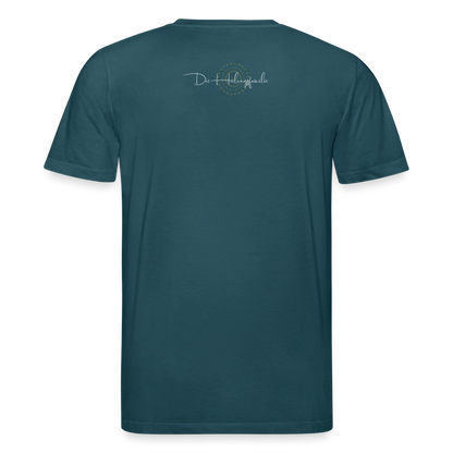 Nur 3 Trōpfen entfernt v2 - Unisex Bio-T-Shirt - Dunkles Petrol