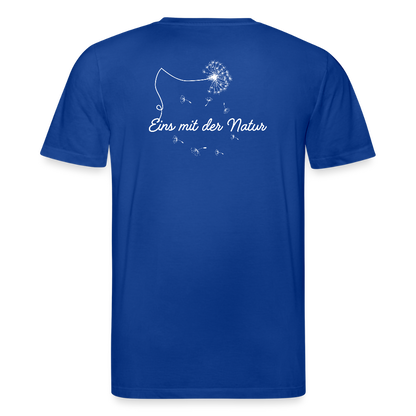 Gesundheit schafft Freiheit (Eins mit der Natur) / 100% Bio T-Shirt Herren - Dunkelblau