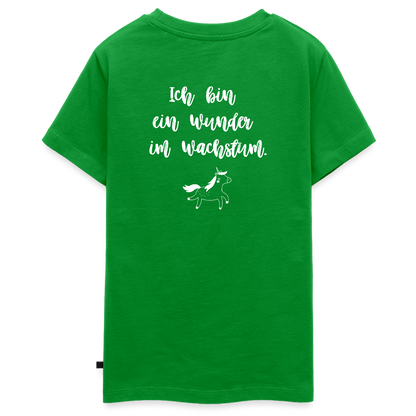 Gesundheit schafft Freiheit (Ich bin ein Wunder im Wachstum) / Teenager Premium T-Shirt - Grün