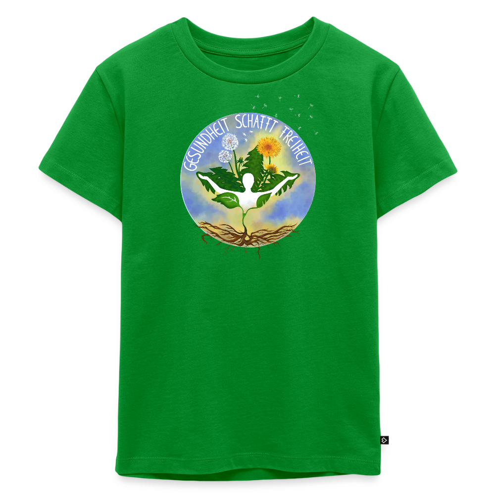 Gesundheit schafft Freiheit (Born to be Freigeist) / Kinder Premium T-Shirt - Grün