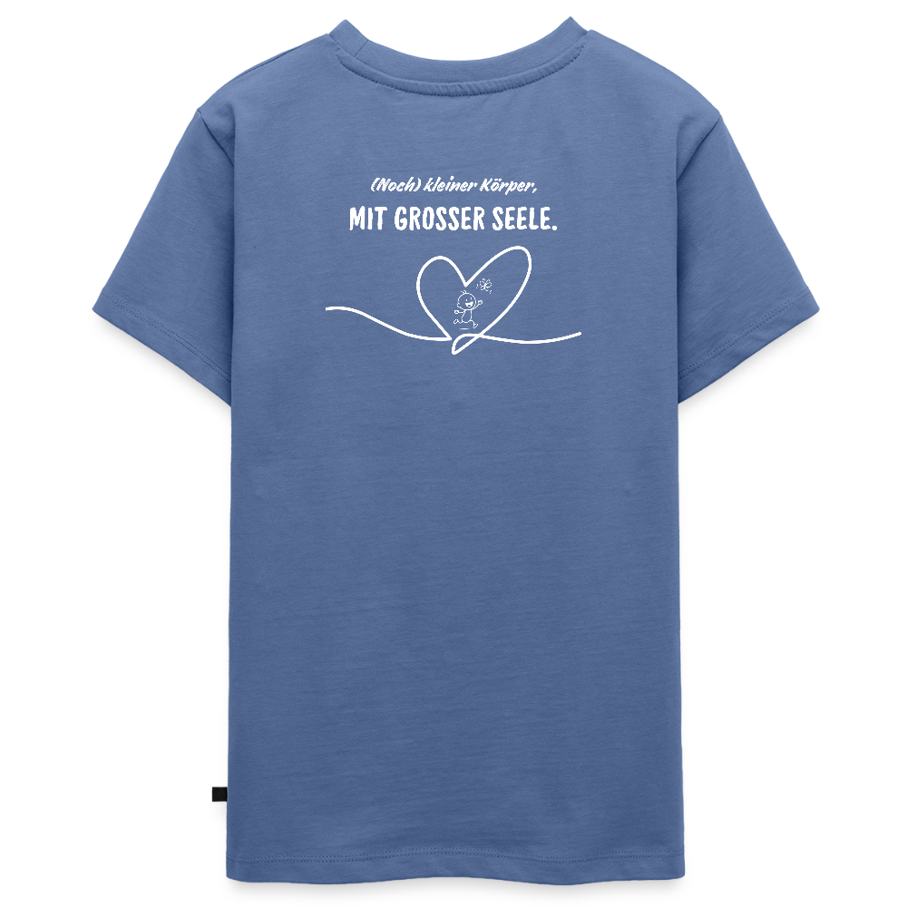 Gesundheit schafft Freiheit (Eins mit der Natur) / Teenager Premium T-Shirt - Taubenblau