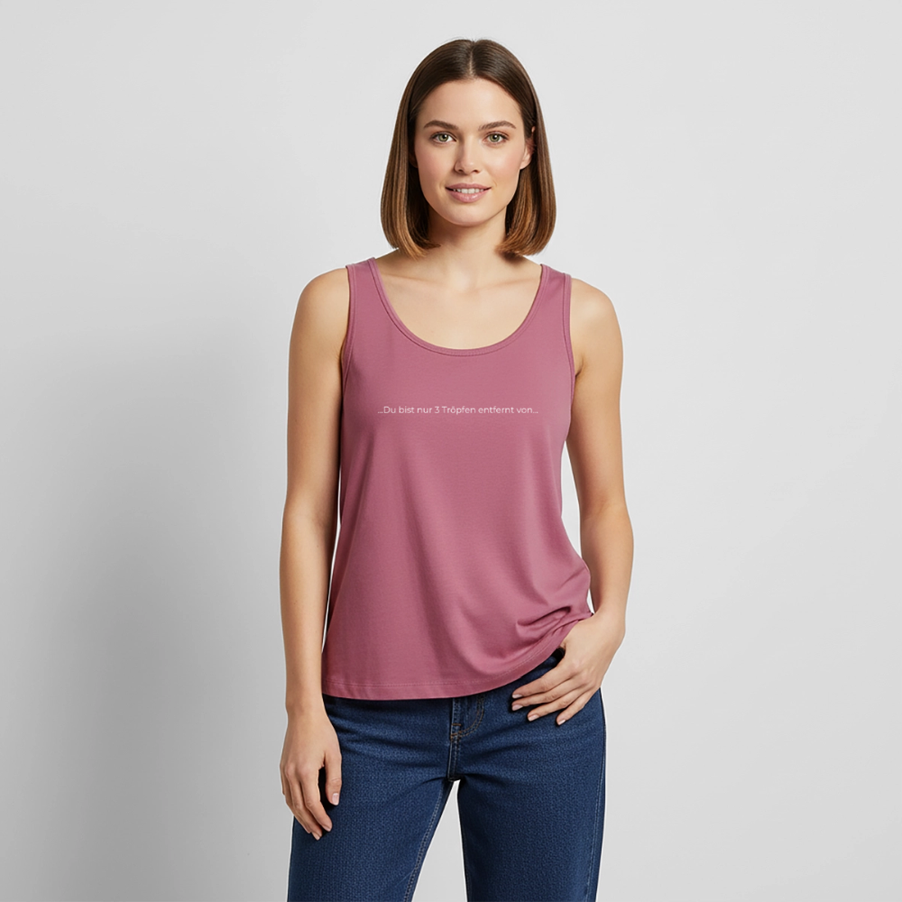 Nur 3 Trōpfen entfernt - Frauen Premium Tank Top (Mauve) - Mauve
