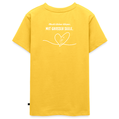 Gesundheit schafft Freiheit (Eins mit der Natur) / Teenager Premium T-Shirt - Gelb