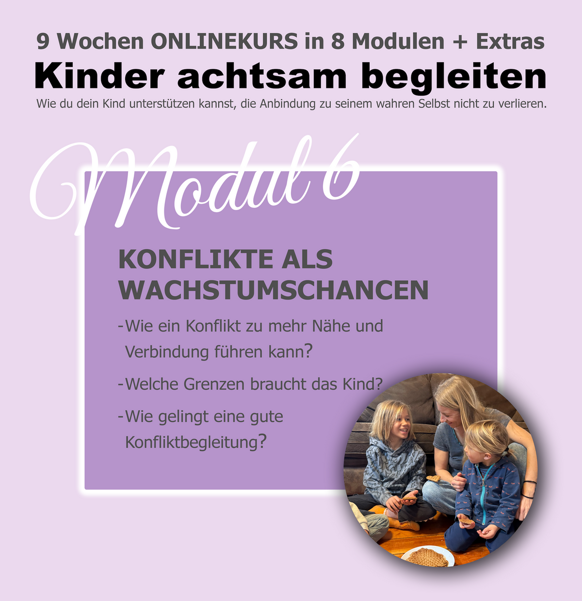 ONLINEKURS - Kinder achtsam begleiten