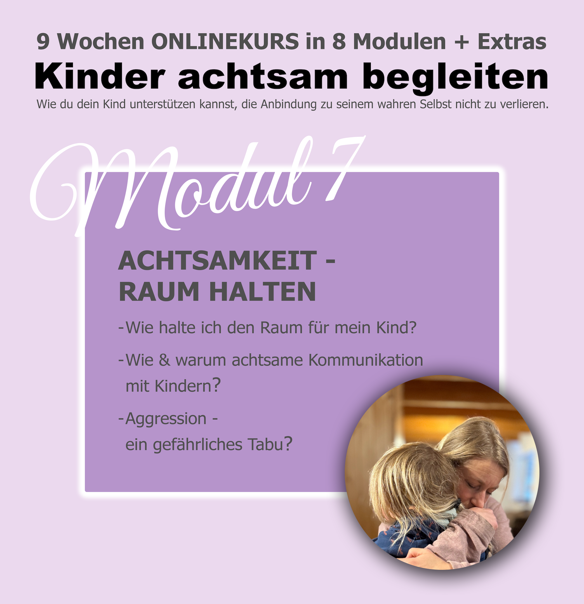 ONLINEKURS - Kinder achtsam begleiten