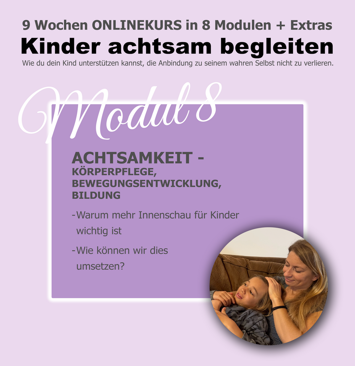 ONLINEKURS - Kinder achtsam begleiten