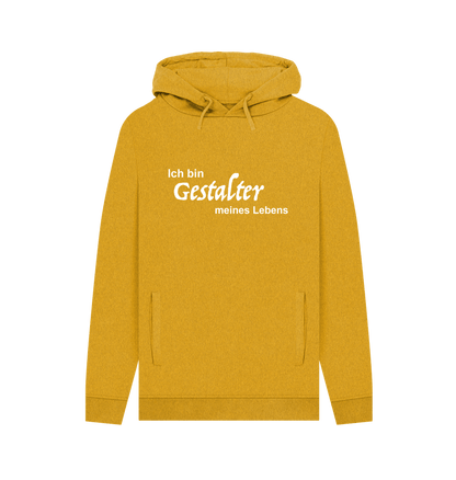 Sunflower Yellow Gestalter - 100% Bio Men's Remill\u00ae Hoodie