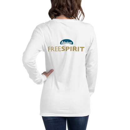 Aquion / FreeSpirit - Langärmeliges Unisex-T-Shirt (NICHT BIO!!!)