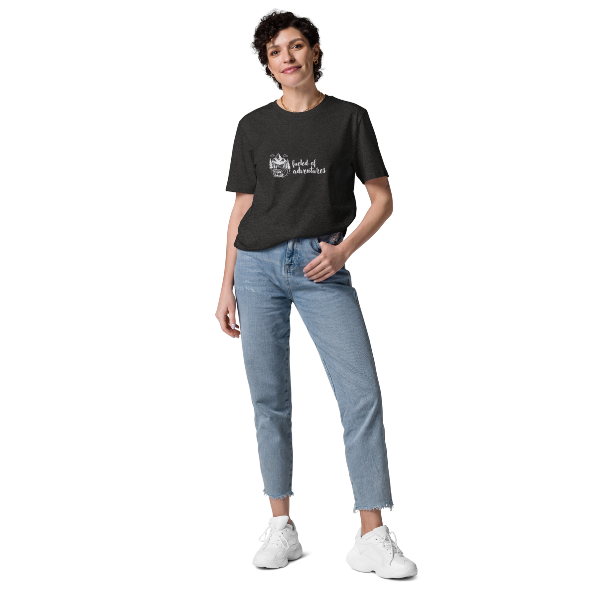 Fueled of Adventures - T-Shirt aus Premium-Baumwolle