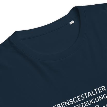 Lebensgestalter(in) *NAME - Unisex-Bio-Baumwoll-T-Shirt