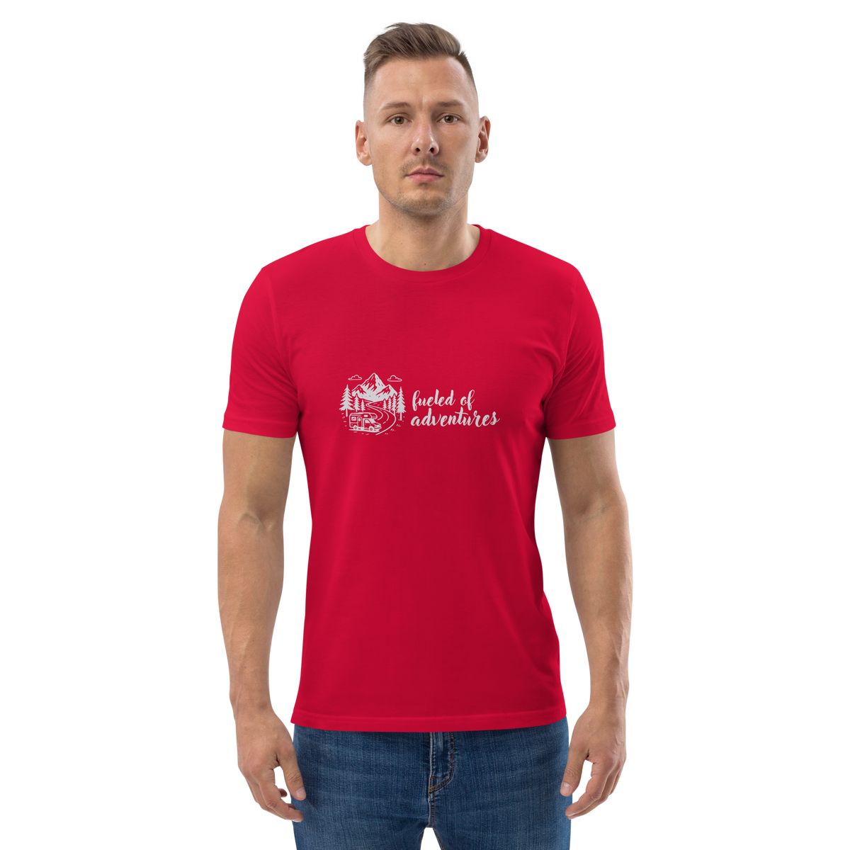 Fueled of Adventures - T-Shirt aus Premium-Baumwolle
